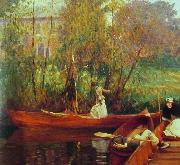John Singer Sargent A Boating Party USA oil painting artist